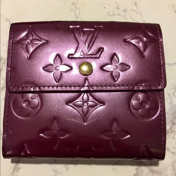 Louis Vuitton Handbags - Louis Vuitton Vernis Elise Patent Wallet - Purple